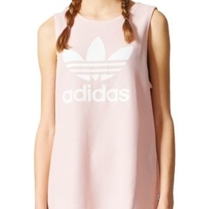 ✨NEW✨ Adidas Originals Blush Pink Trefoil Tank Top